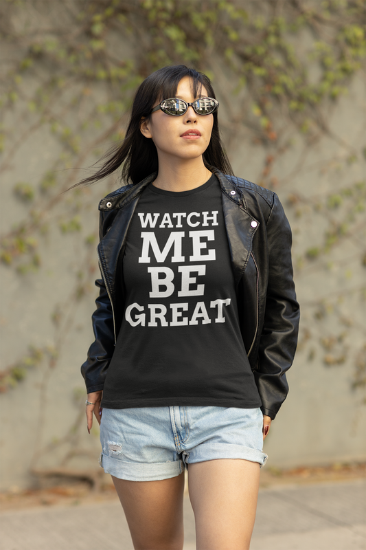 Watch Me T-shirt - 100% Airlume Cotton - Retail Fit - Shop Blue Orchid Boutique